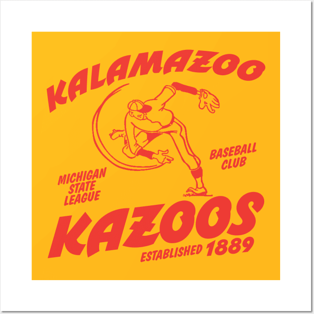 Kalamazoo Kazoos Wall Art by MindsparkCreative